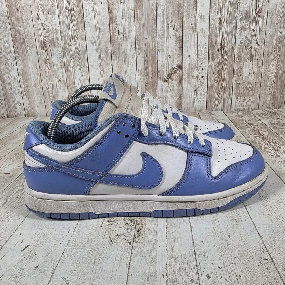 Nike Dunk Low Polar Blue White Mens Sneakers DV0833-400 Size 8 Low Top Shoes